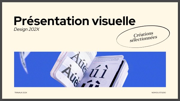 PRÉSENTATION VISUELLE