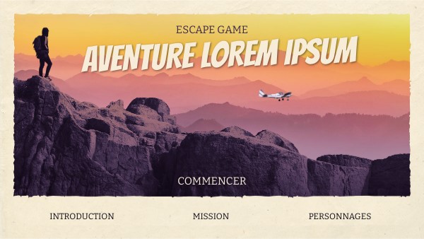 ESCAPE GAME AVENTURE