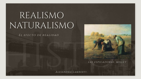 REALISMO