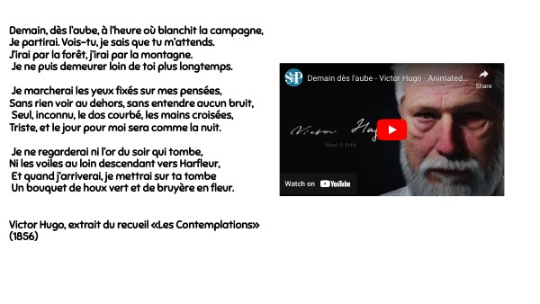 demain dès l'aube