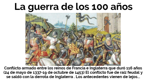 La guerra de los 100 años