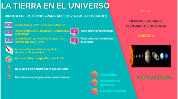 1.-La Tierra y el Universo-1º ESO