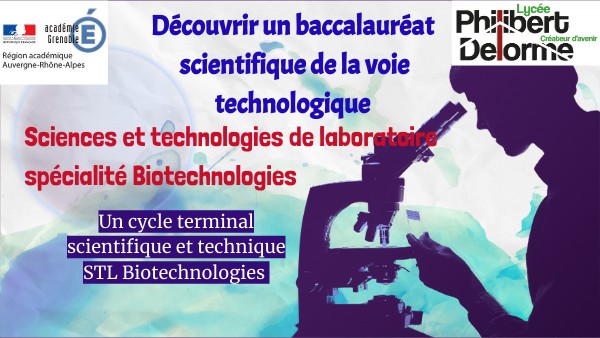 STL Biotechnologies+enseignements