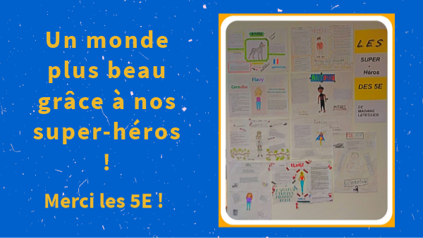 Les super-héros des 5èE
