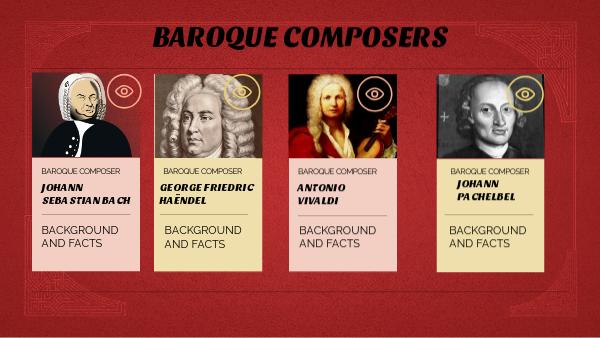Who Are Some Famous Composers From Baroque Period KQWEX