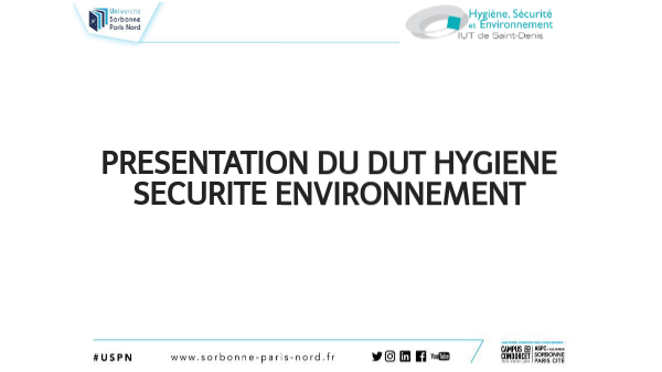 Programme Du Dut Hse _ IUT de l’Oise – UVUOP