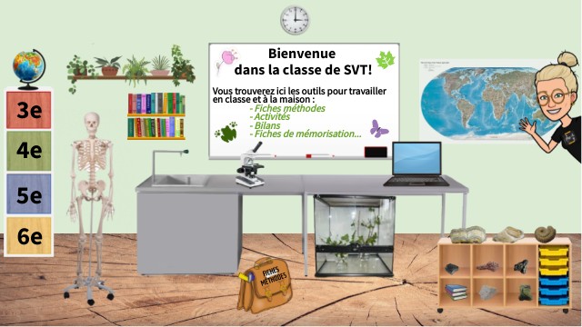 Classe virtuelle SVT