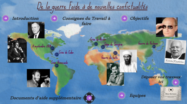 De La Guerre Froide Aux Nouvelles Conflictualites By Claudia Soriano On Genially