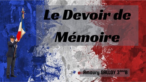 Devoir de mémoire