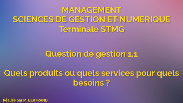 Etude Sciences De Gestion 1e Stmg Page De Garde question de gestion stmg