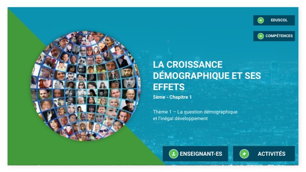 Chapitre 1 - La croissance démographique et ses effets