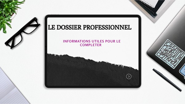 NTC DOSSIER PROFESSIONNEL