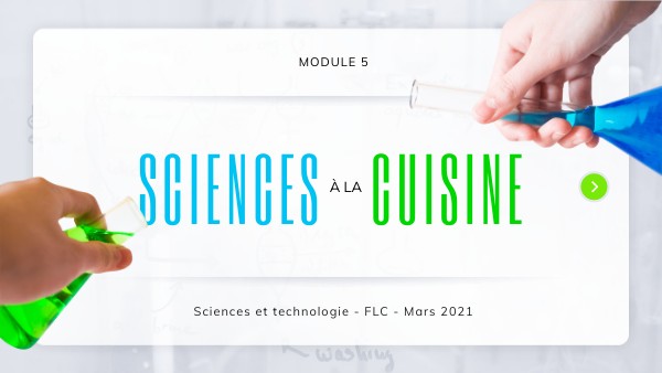 Sciences A La Cuisine By Frederique Le Clerc On Genially