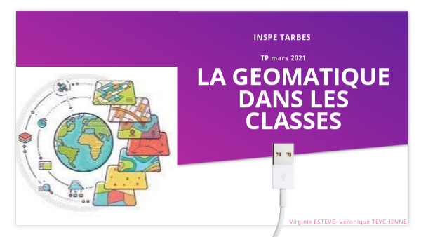 TP la géomatique dans les classes
