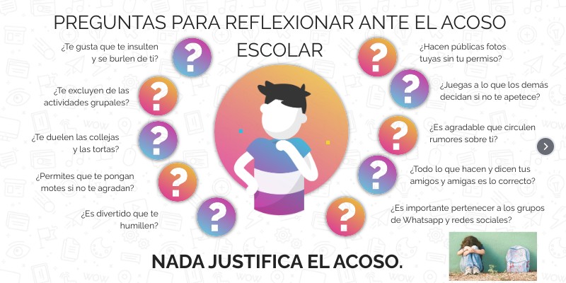 PREGUNTAS ACOSO ESCOLAR