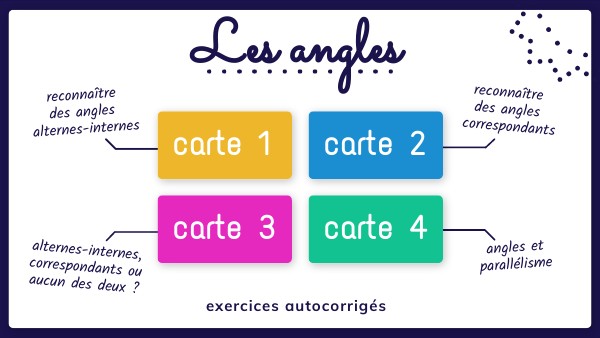 5ème Exercices Angles et parallélismes