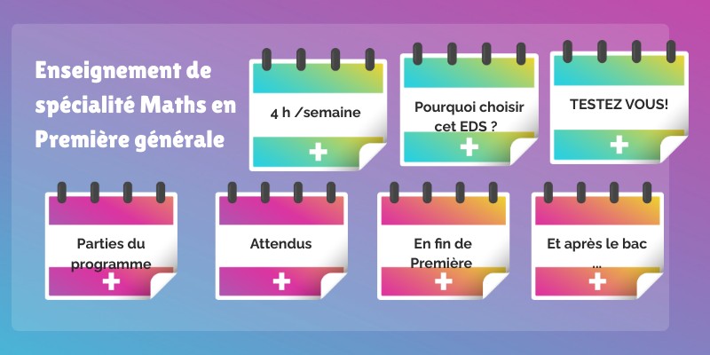 Spécialité Maths en Première