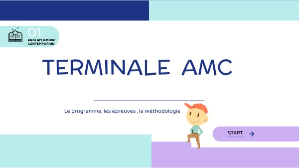 Page De Garde Amc Présentation Terminale AMC