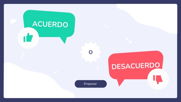 ACUERDO O DESACUERDO