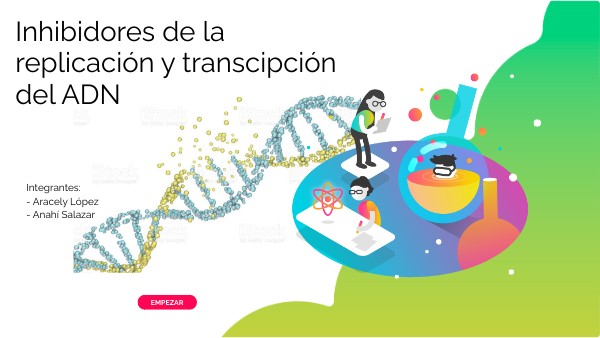Inhibidores de la replicación y transcipción del ADN