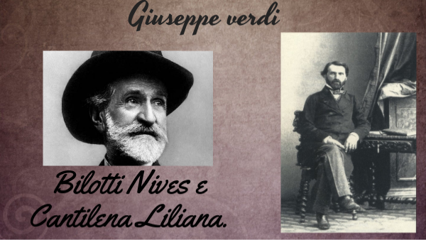 Giuseppe Verdi By Nives Bilotti On Genially