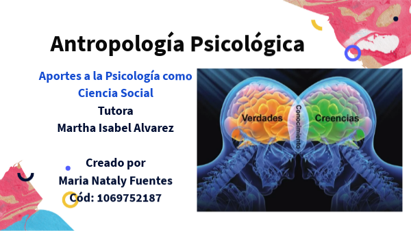 ANTROPOLOGÍA PSICOLÓGICA