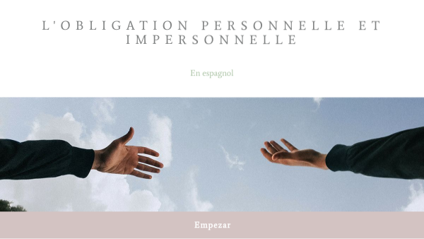 Obligations personnelle et impersonnelle