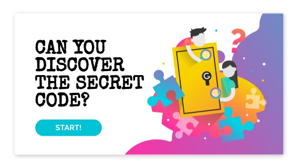 CAN YOU DISCOVER THE SECRET CODE?
