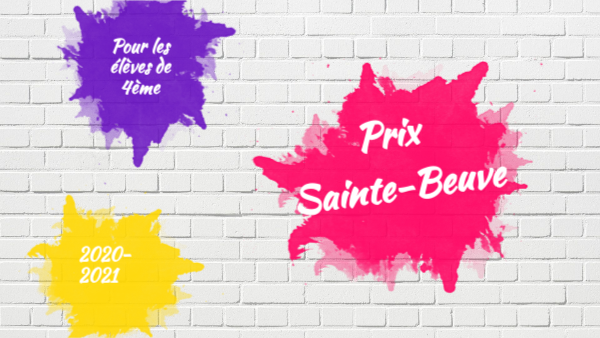 Présentation du Prix SainteBeuve 2021