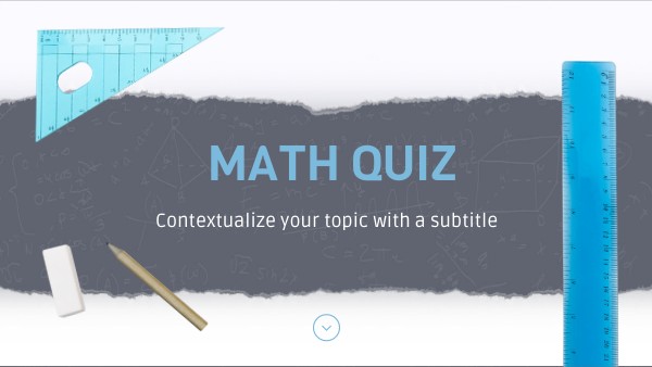 Quiz mathématiques