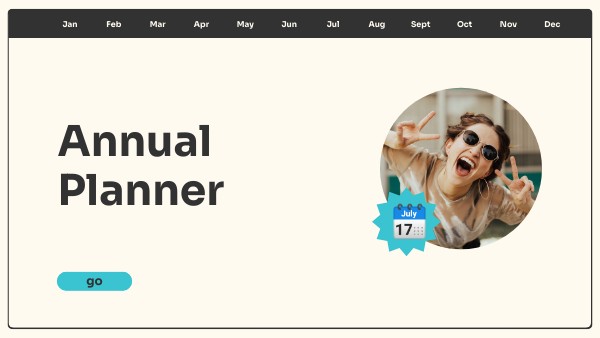 Annual planner