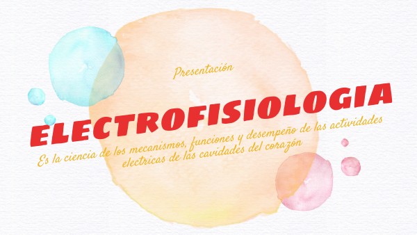  ELECTROFISIOLOGIA