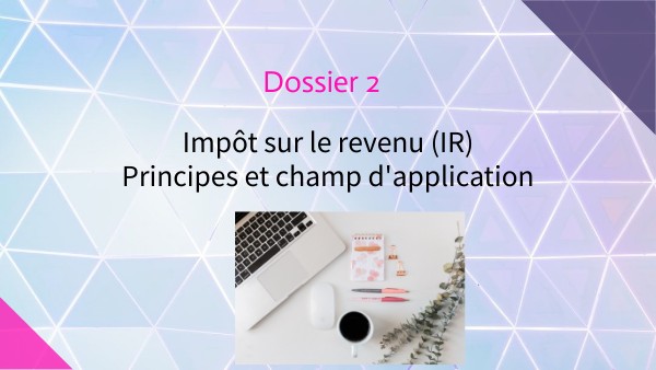 Dossier 2 bts cg