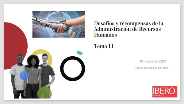 Desafíos y recompensas de la Administración de Recursos Humanos P22
