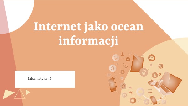 Internet jako ocean informacji
