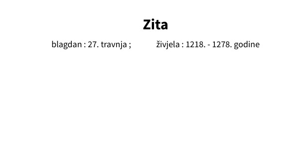 Zita