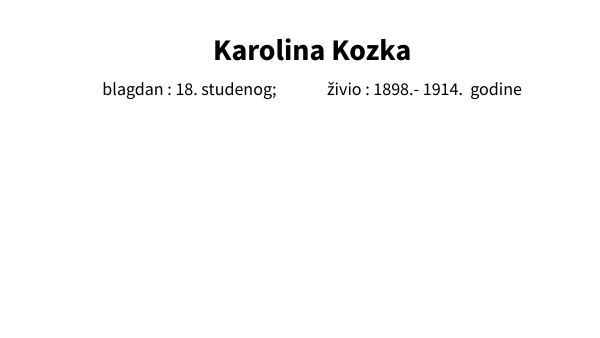 Karolina