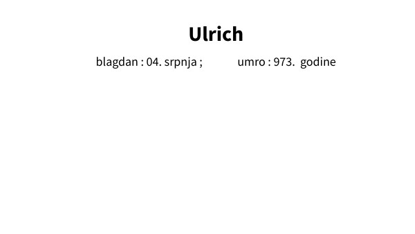 Ulrich