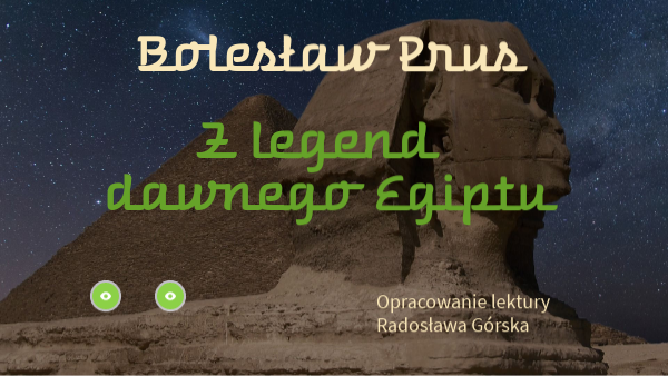 Z Legend Dawnego Egiptu Edykty Z legend dawnego Egiptu