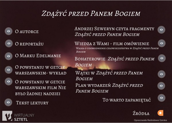 Marek Edelman Zdążyć Przed Panem Bogiem Zdążyć przed Panem Bogiem