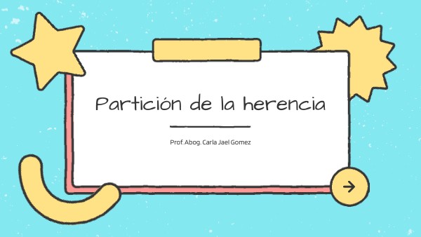 Partición de la herencia
