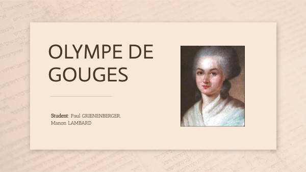 Olympe de Gouge