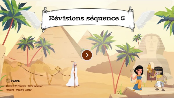 3ème - révisions séquence 5