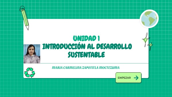 Introducción al desarrollo sustentable