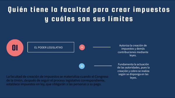 Quien Tiene La Facultad Para Crear Impuestos view.genial.ly