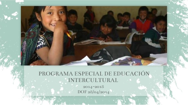 Programa Especial De Educación Intercultural Resumen