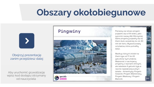 START - OBSZARY OKOŁOBIEGUNOWE