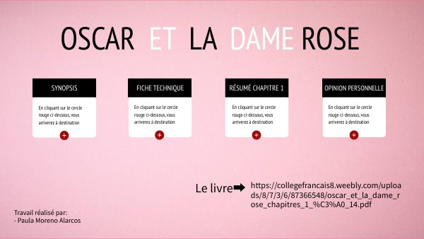 Oscar et la dame Rose