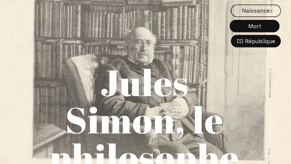 Jules Simon, le philosophe