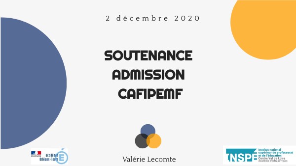 Soutenance cafipemf